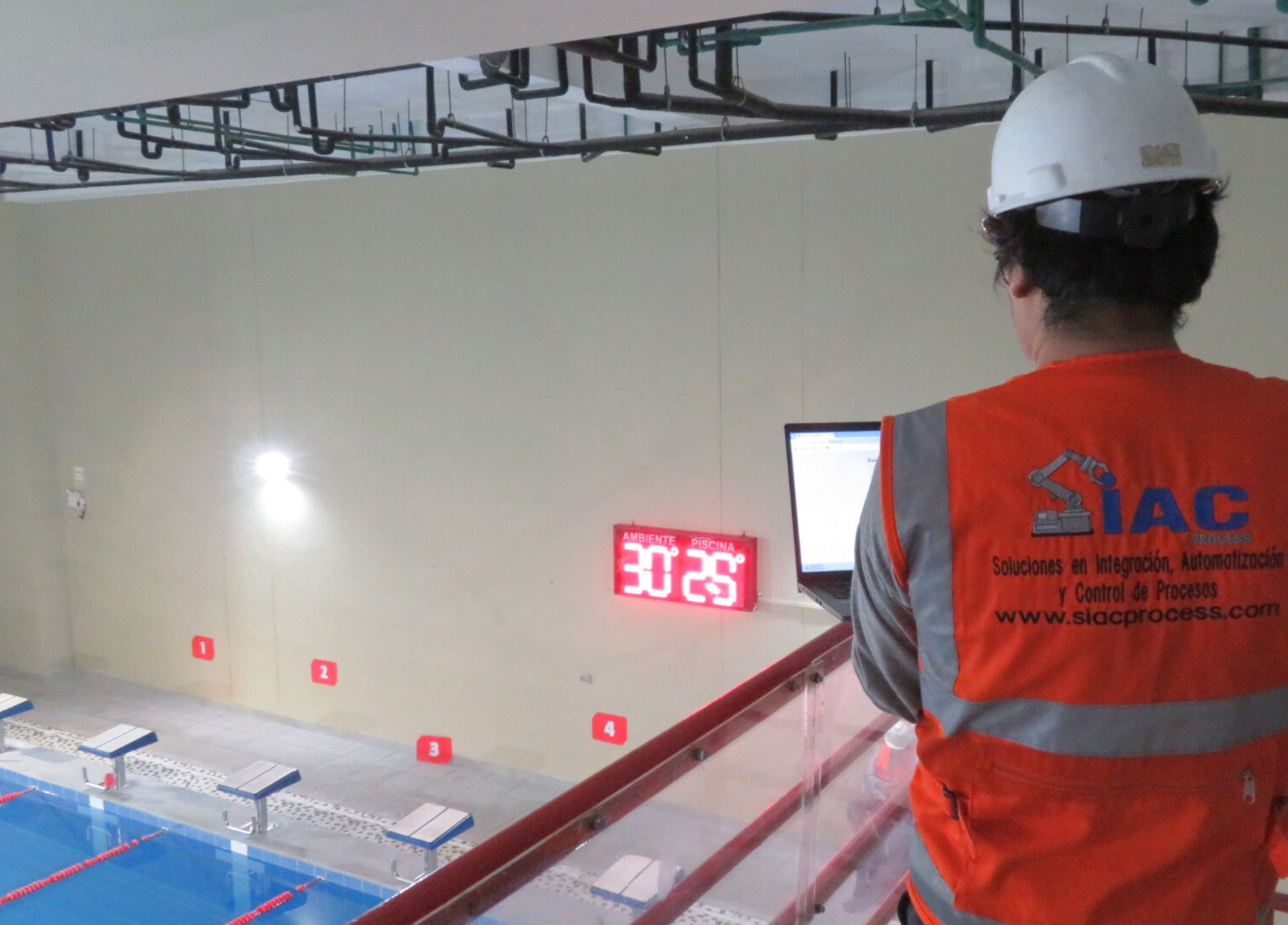 Automatización del Registro de Datos en Piscinas